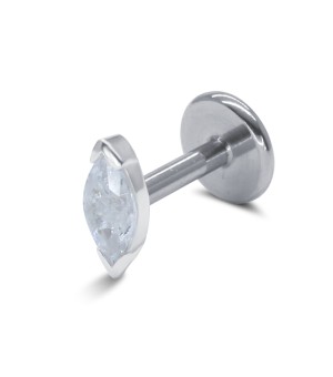 Little CZ Tragus Piercing TRP-2475